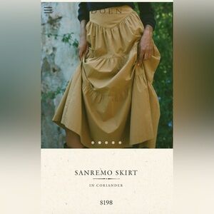 SOLD-Doen Sanremo skirt